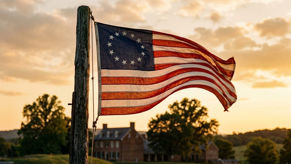 1818 Flag Act stripes