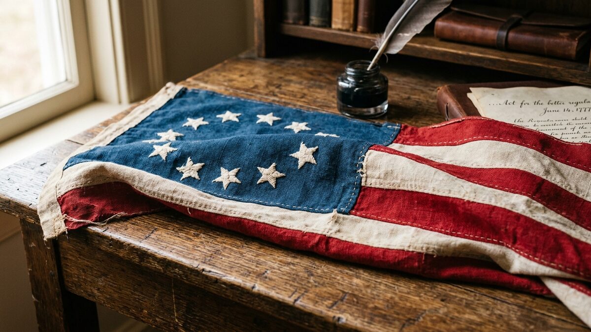 1818 Flag Act standardization