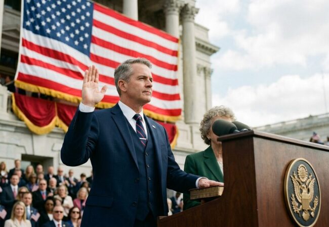 How the American Flag Is Used in Presidential Inauguration Ceremonies