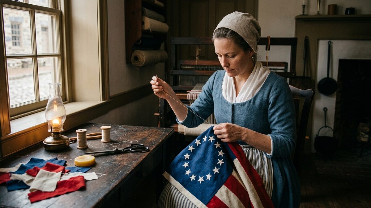 Betsy Ross flag folklore