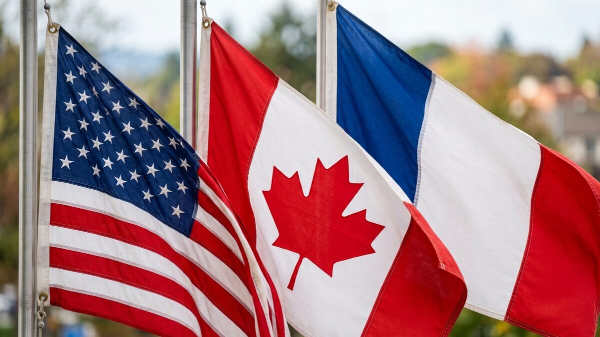 American flag symbolism comparison