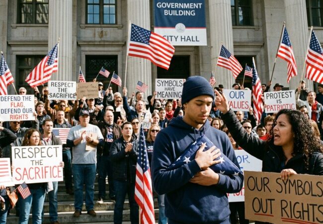 Debates Over Flag Desecration Laws and First Amendment Rights in the US