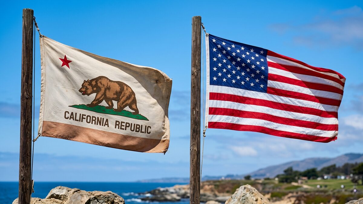 California flag design evolution