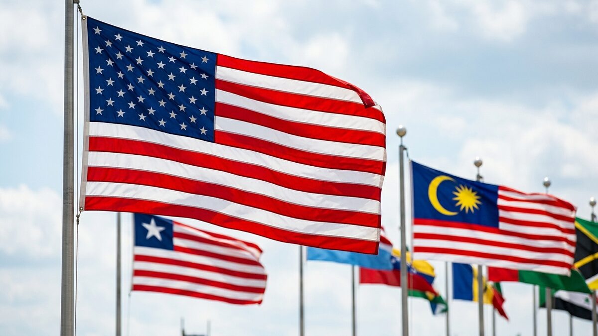 American flag, stars, stripes