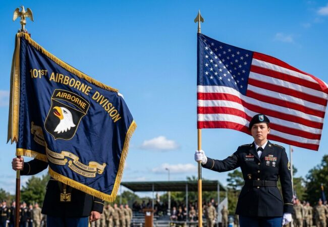 The Differences Between the Ceremonial Flag and the Service Flag in the Military