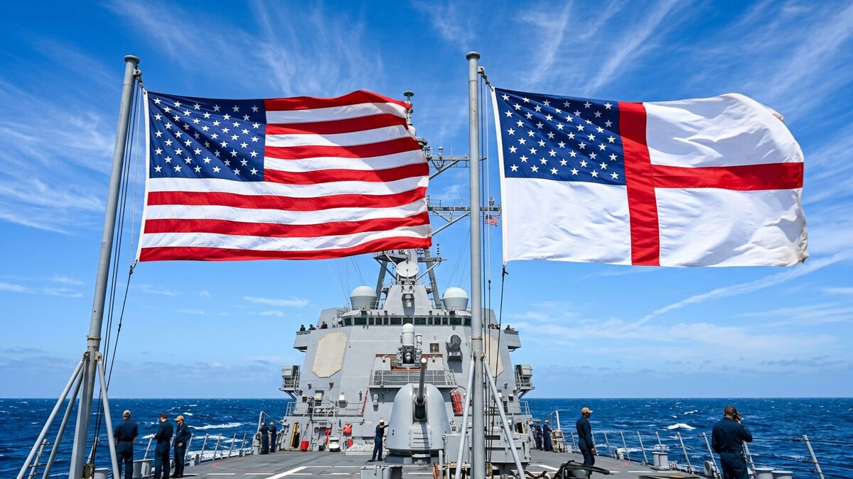 Ensign versus national flag