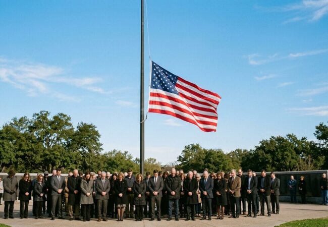 Flag Etiquette Rules for Half-Staff Displays and Their Significance