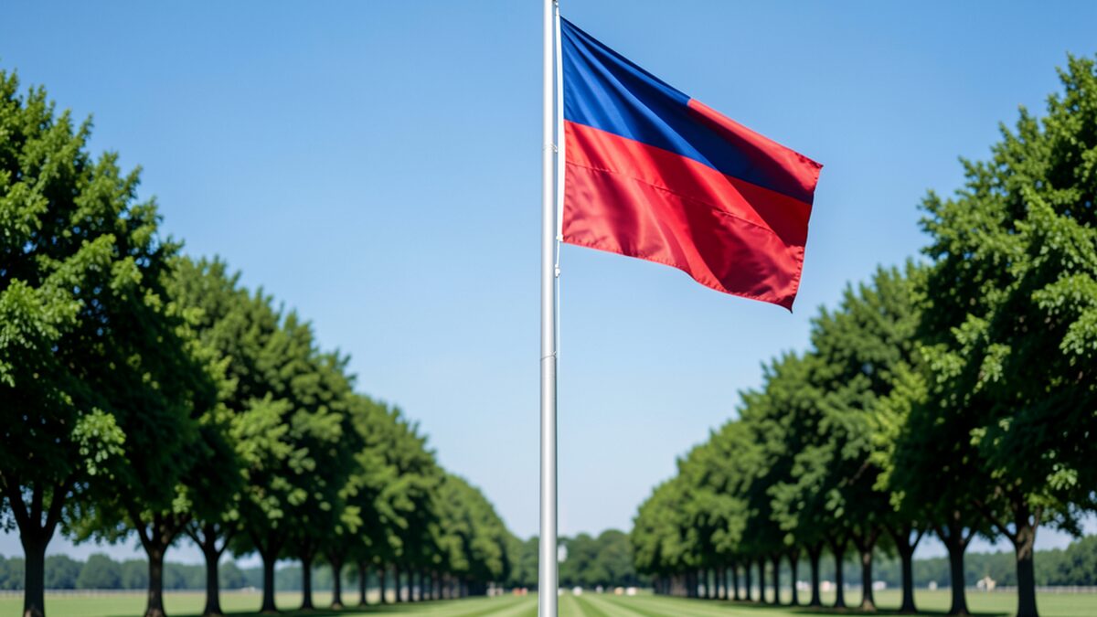 Half-staff flag display guidelines