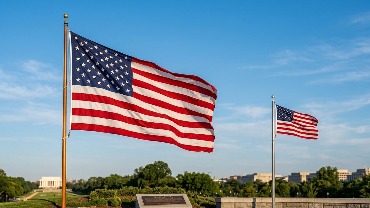 Garrison flag versus post flag