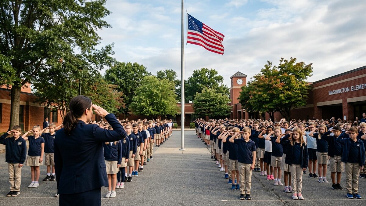 US Flag Code schools