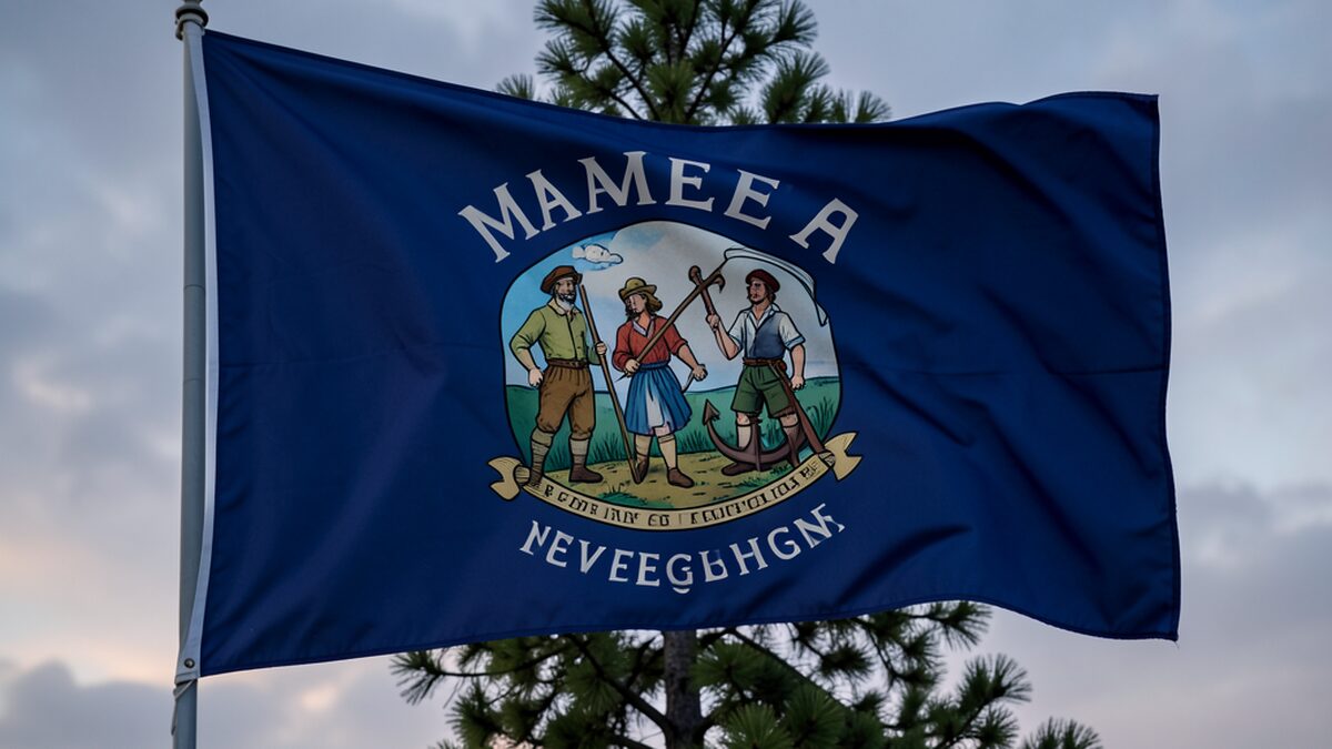 Maine flag design history