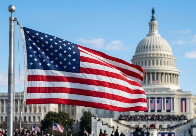 The Role of the American Flag in Presidential Inauguration Ceremonies
