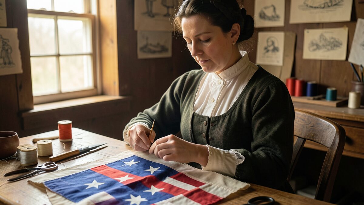 Betsy Ross early flag