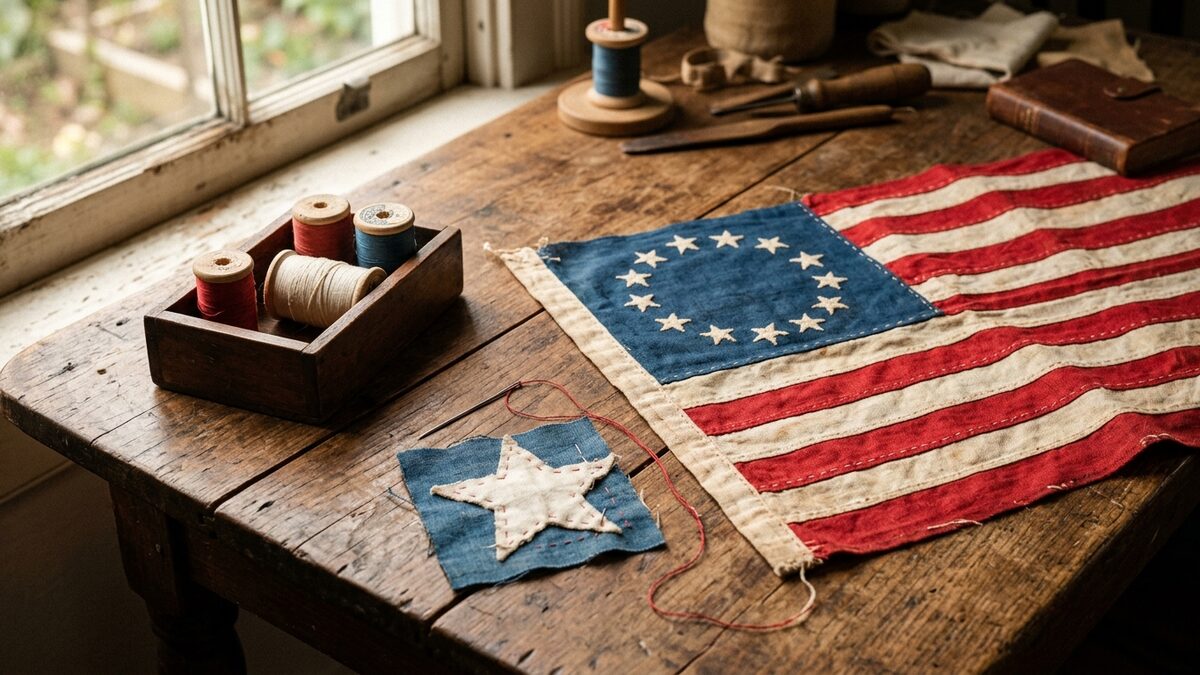 Betsy Ross American flag