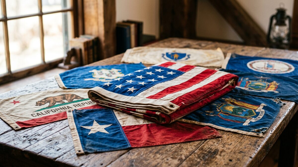 State flags influence American flag