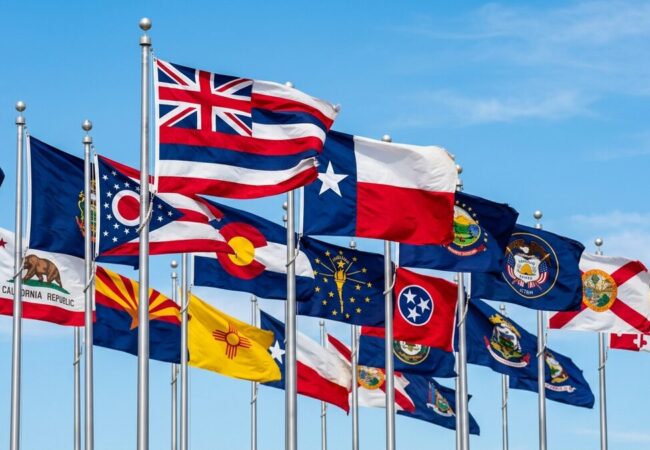 How State Flags Incorporate Elements from the American Flag’s Design