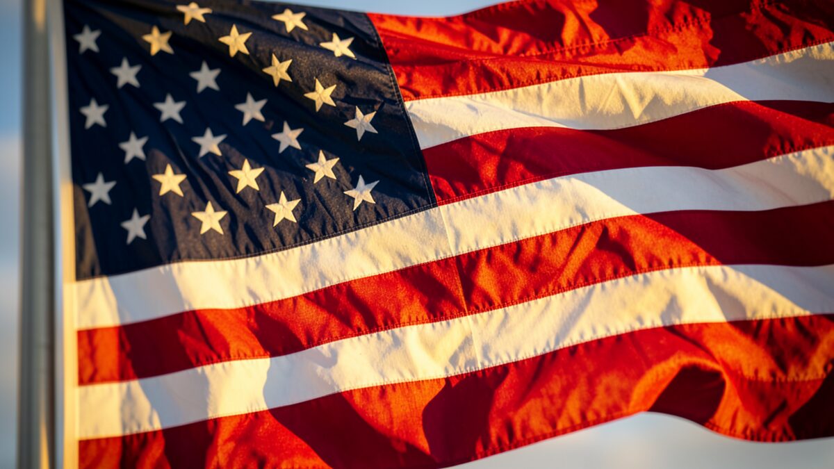Red white blue symbolism