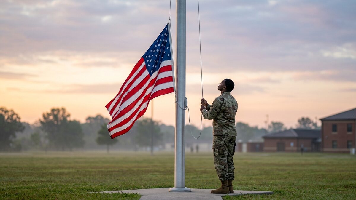 US flag etiquette rules