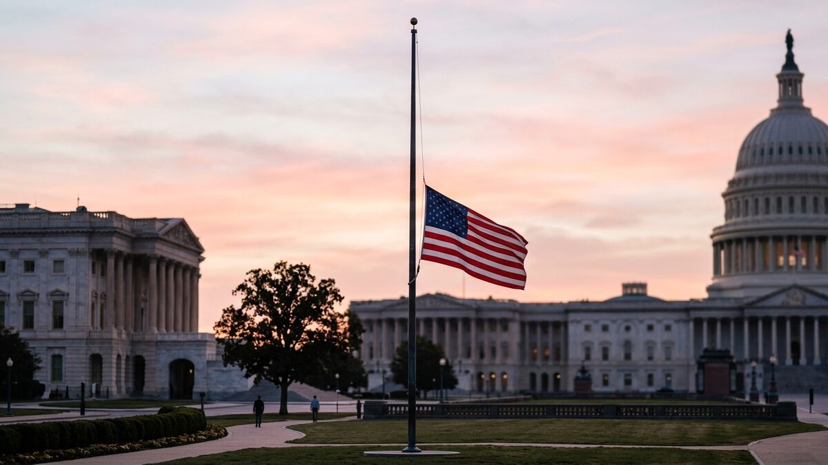 US Flag Code half-staff
