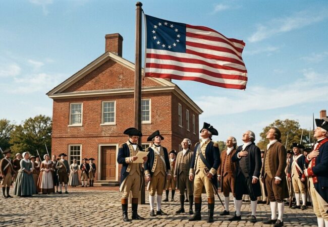 When and Why the US Flag Was First Flown Over an Official Government Building