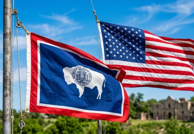 Why Some US State Flags Incorporate Elements of the National Flag