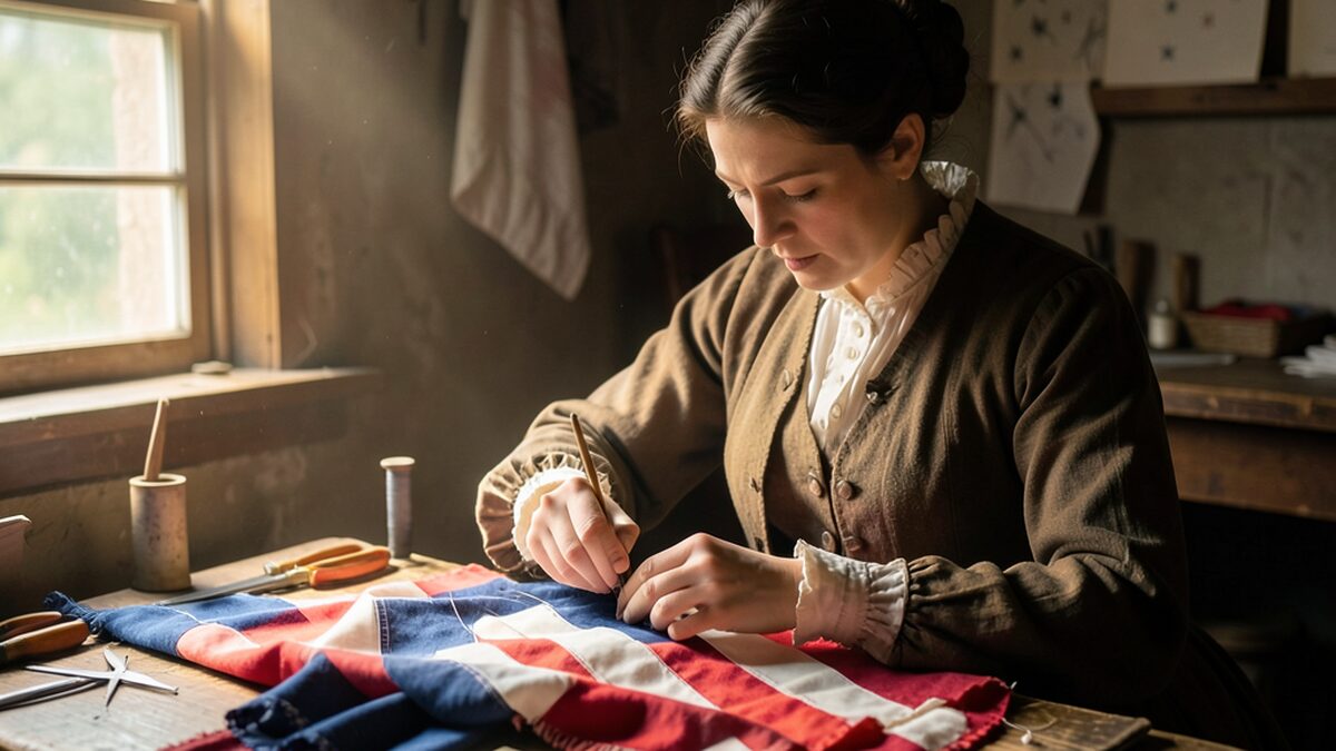 Betsy Ross American flag design